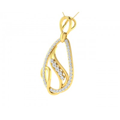 Lyra Diamond Pendant